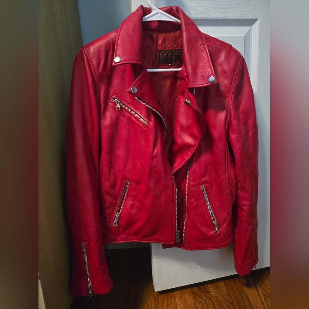Red Leather Jacket